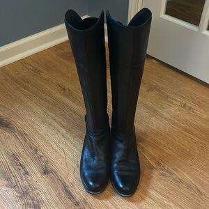 Franco Sarto Black Riding Boots